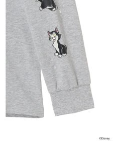 earth music&ecology Ｄｉｓｎｅｙ／袖プリントフィガロロンＴ