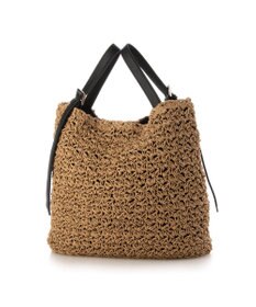 UNBILLION カシュカシュ cachecache / ベルトハンドル柄編トート