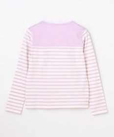 組曲 KIDS 【150-160㎝】リボンボーダー Tシャツ