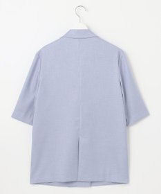 自由区 【洗える】ハーフスリーブ ジャケット