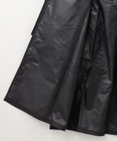 MOONBAT FLAT PURE レインコート チェック柄 リュック対応 ユニセックス 収納袋付き