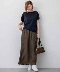 23区 L 【SLOW/一部店舗限定】ブライトヴィンテージクロス Iライン スカート