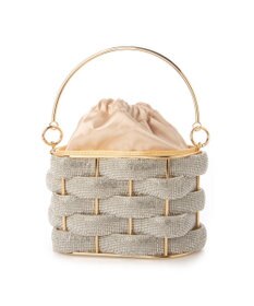 UNBILLION カシュカシュ cachecache / メタリックメッシュオーバルバッグ