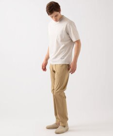 JOSEPH ABBOUD MOUNTAIN 【SPACE】リネンプレーティング天竺 ポケTシャツ