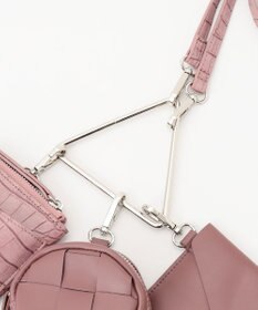 LA BAGAGERIE 【MONICA】トライアングルマルチショルダーバッグ