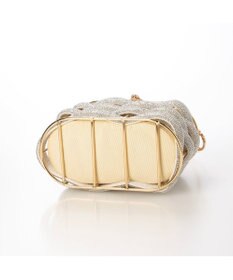 UNBILLION カシュカシュ cachecache / メタリックメッシュオーバルバッグ