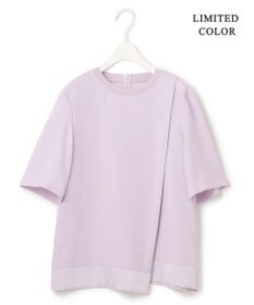 ICB 【新色追加・接触冷感・UVケア・速乾・洗える】 FluidBackSatin Tブラウス