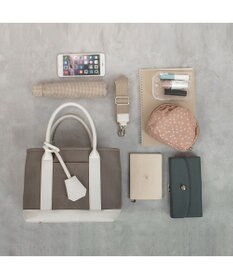 UNBILLION cachecache ショルダー付きパーテーションキャンバストート