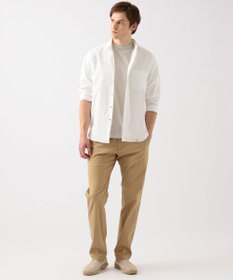 JOSEPH ABBOUD MOUNTAIN 【SPACE】リネンプレーティング天竺 ポケTシャツ