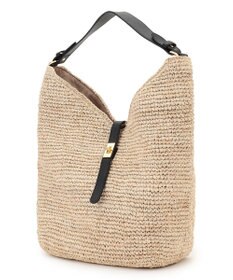 23区 VIOLAd'ORO ラフィア ビッグ トートバッグ