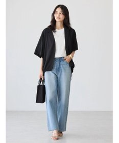 AMERICAN HOLIC ドロスト開襟ニュアンスジャケット