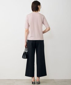 ICB L 【先行予約・WEB限定カラーあり】 シンセティックハイゲージ 半袖Vネックニット