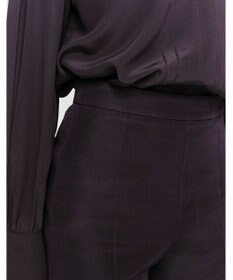 JOSEPH イブニングシルク　ワイドトラウザーズ