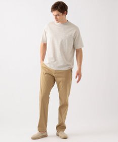 JOSEPH ABBOUD MOUNTAIN 【SPACE】リネンプレーティング天竺 ポケTシャツ