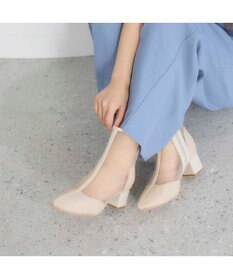 MODE ET JACOMO <noyau>ブロックヒールチュールブーツ