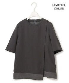 ICB 【新色追加・接触冷感・UVケア・速乾・洗える】 FluidBackSatin Tブラウス