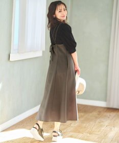 ANY SIS S 【低身長企画】フレアキャミソール ワンピース