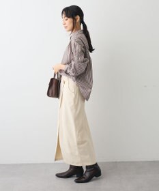 CRAFT STANDARD BOUTIQUE バックデザインレギュラーカラーシャツ