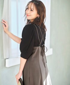 ANY SIS S 【低身長企画】フレアキャミソール ワンピース