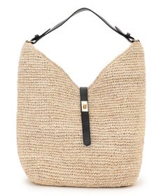 23区 VIOLAd'ORO ラフィア ビッグ トートバッグ