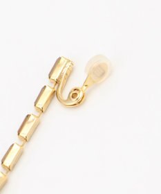 自由区 【SHIHOさん着用】プレシオサダイヤレーン イヤリング