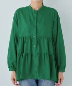 Tiaclasse ティアードシャツチュニック