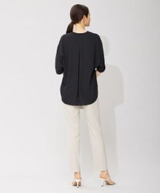 ICB L 【洗える】レーヨンライクトロ スティックパンツ