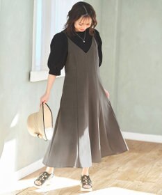 ANY SIS S 【低身長企画】フレアキャミソール ワンピース