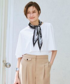 ICB L 【WEB限定カラーあり】マットスキューバ ケープデザインカットソー