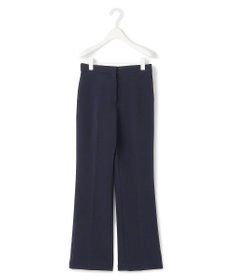 ICB 【洗える】TaPeダブルクロス セミフレアパンツ