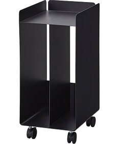 tower ピアノ下楽譜収納ワゴン タワー ブラック