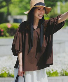 UNFILO BREEZEMOVE ボリュームブラウス