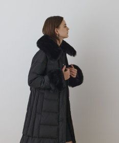 GRACE CONTINENTAL ファーカラーロングダウン