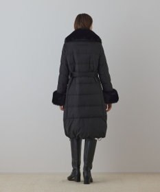 GRACE CONTINENTAL ファーカラーロングダウン