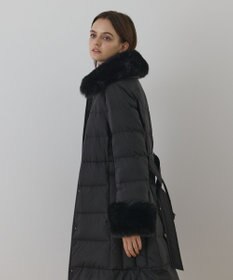 GRACE CONTINENTAL ファーカラーロングダウン