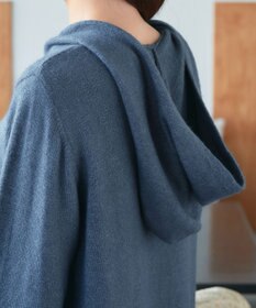 Tiaclasse メランジフーディーニットチュニック