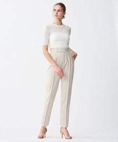 uncrave ラスターシアーニット ワイドリブトップス