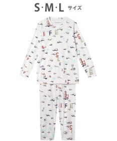 tsumori chisato SLEEP ツモリチサト パジャマ 長袖 長ズボン 綿100%(本体) スムース素材 レディース UDX501 /ワコール