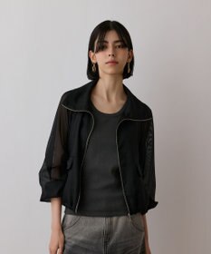 GRACE CONTINENTAL ブライトメッシュブルゾン