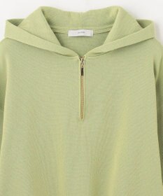 ANY 【洗濯機可】ハーフジップアップ ニットフーディ