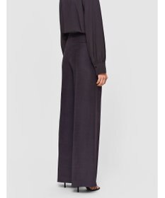 JOSEPH イブニングシルク　ワイドトラウザーズ