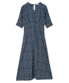 earth music&ecology 小花柄Ｖネックワンピース