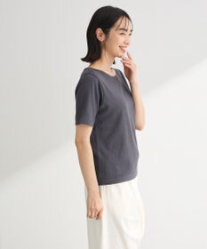 Green Parks 【適ON】５分袖リブプルオーバー