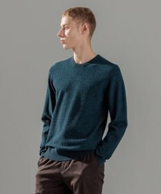 JOSEPH HOMME 【イージーケア】 ヴィスコースリンクス　クルーネックニット