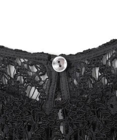 uncrave ジオメトリックレース ブラウス