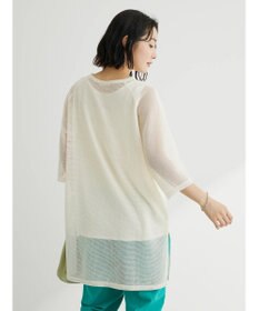 Green Parks ＳＥＴ２点メッシュラグランチュニック