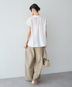 YECCA VECCA 2wayストライプリボンブラウス