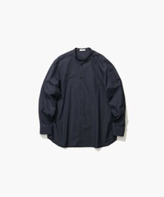 ATON SUVIN BROAD | バンドカラーシャツ - UNISEX