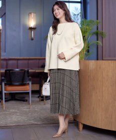 Tiaclasse 【安田美沙子さん着用】チェックプリーツスカート