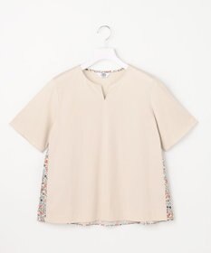 J.PRESS LADIES S 【一枚で着映え】LIBERTYコンビ バックデザイン カットソー